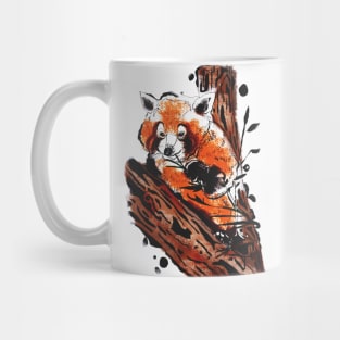 Cheeky Red Panda Mug